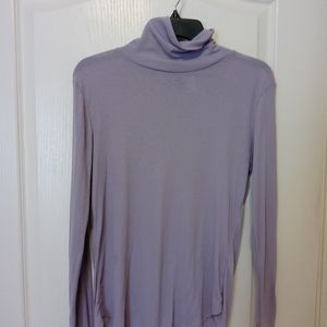 Light purple sweater blouse